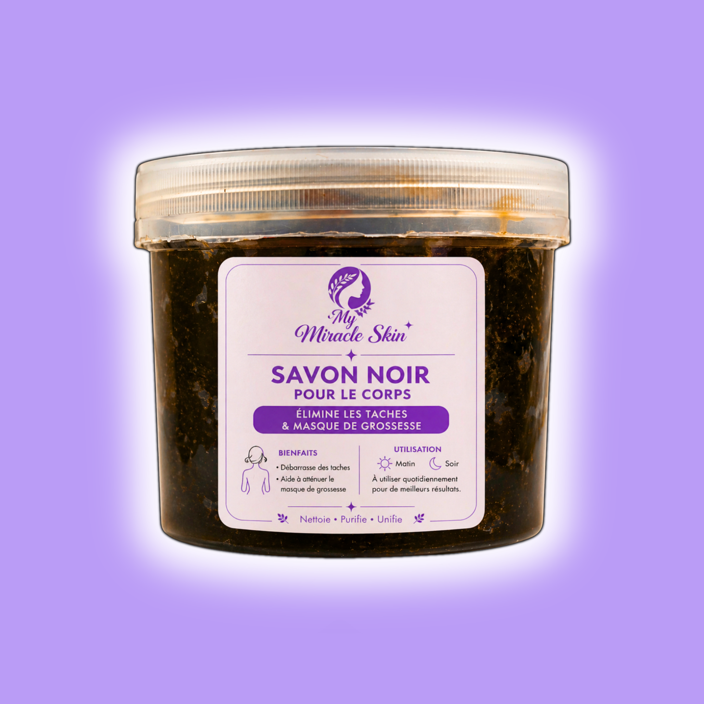 Savon noir Purifiant 🖤🧼